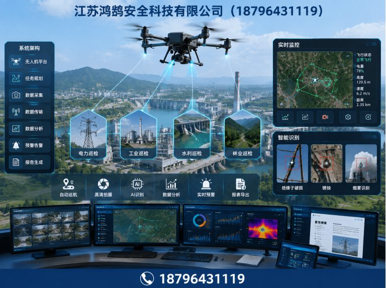 抚州无人机巡检系统展示图